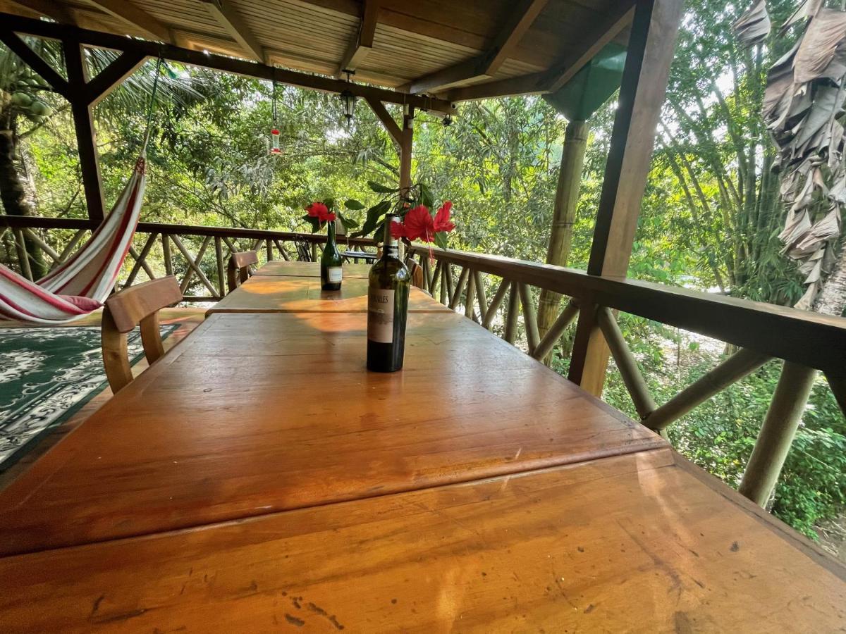 Caoni Riverside Lodge Puerto Quito Bagian luar foto